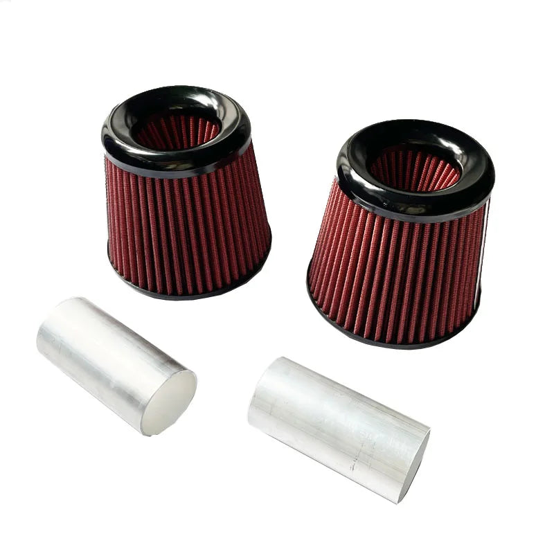 Air Intake Filter Dual Cone for BMW N54 Twin Turbo Models 1 Series 3 Series 5 Series Z4 135i 335i 335xi 535i 535xi