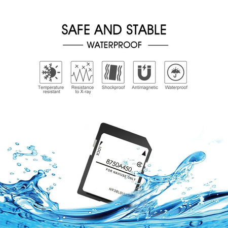 Navigation SD Card GPS Mitsubishi 8750A450 &ndash; Map Update