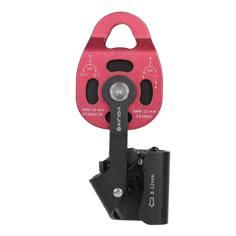 XINDA Lift Weight Pulley &ndash; Rescue Survival Gear For Outdoor Red