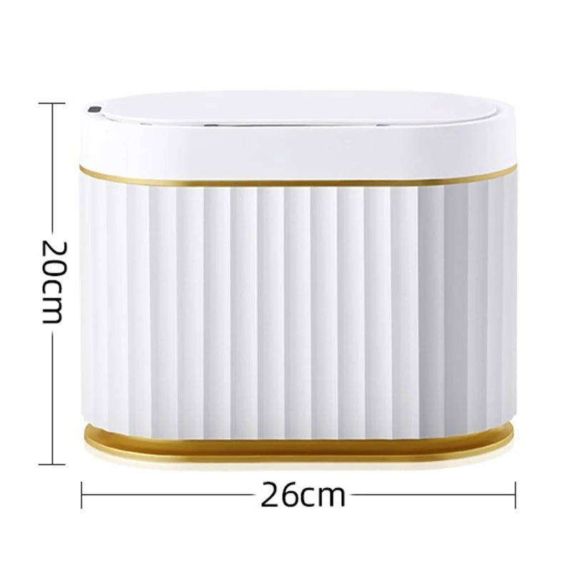 DAISHU Smart Sensor Trash Can 5L Gold / Battery