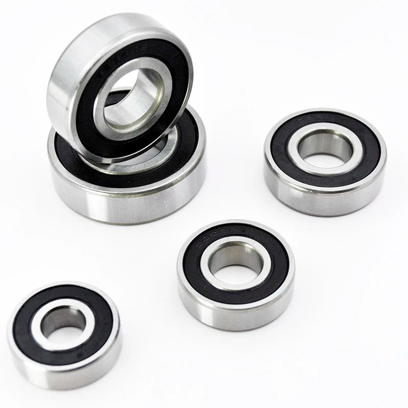 6200 Series Chrome Steel Bearings 2RS &ndash; Grease Lubricated