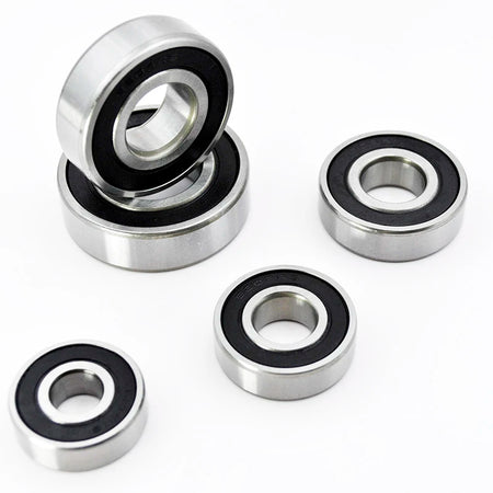 6200 Series Chrome Steel Bearings 2RS &ndash; Grease Lubricated