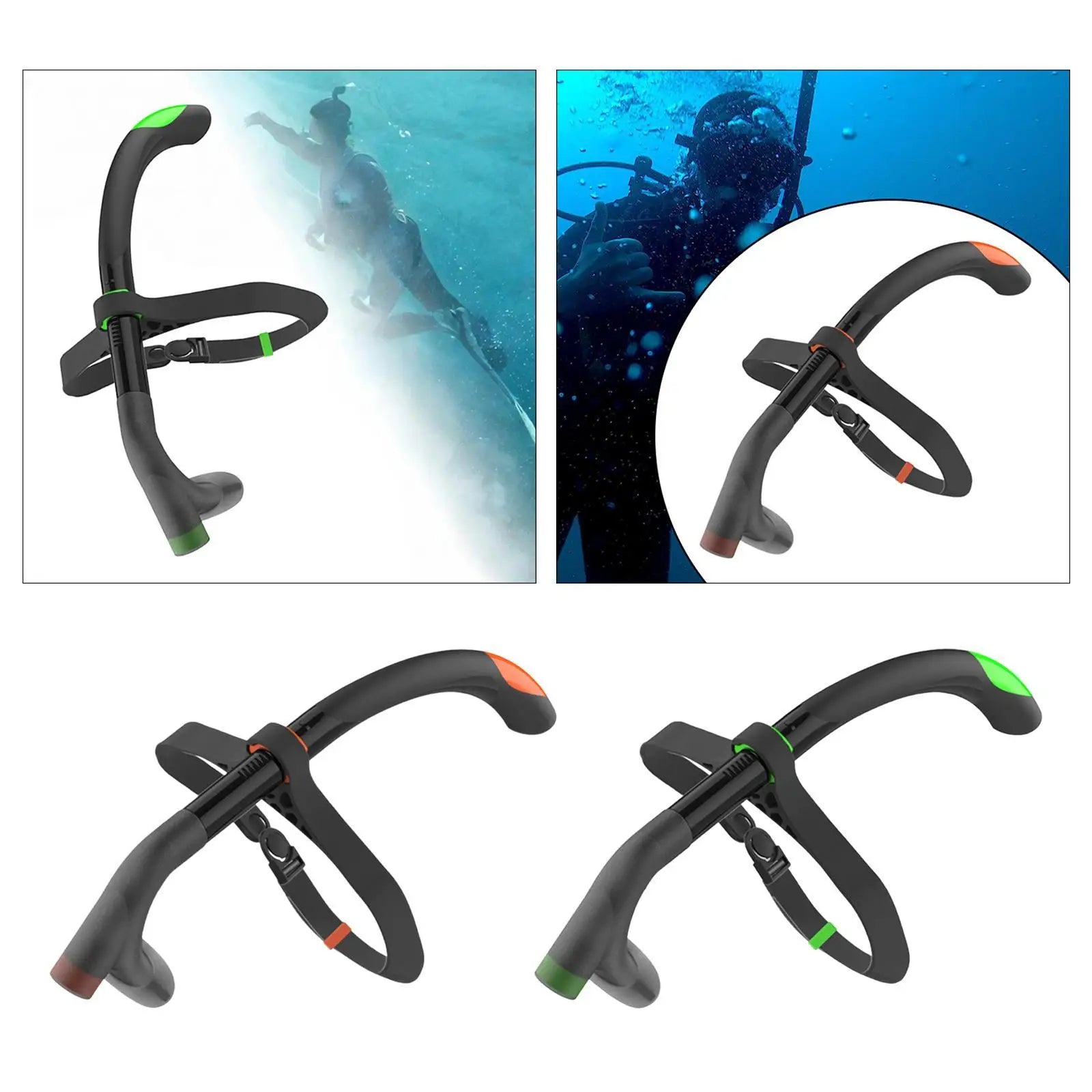 MagiDeal Scuba Diving Snorkel &ndash; Stable Silicone Mouthpiece