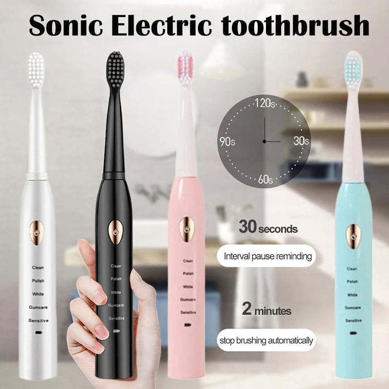 Sonic Electric Toothbrush &ndash; 5 Gear Modes for Superior Cleaning