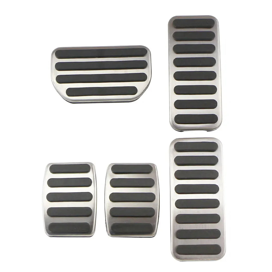 Pedal Covers for Suzuki SX4 Gas and Brake, Stainless Steel and Rubber, Non Slip Interior Upgrade