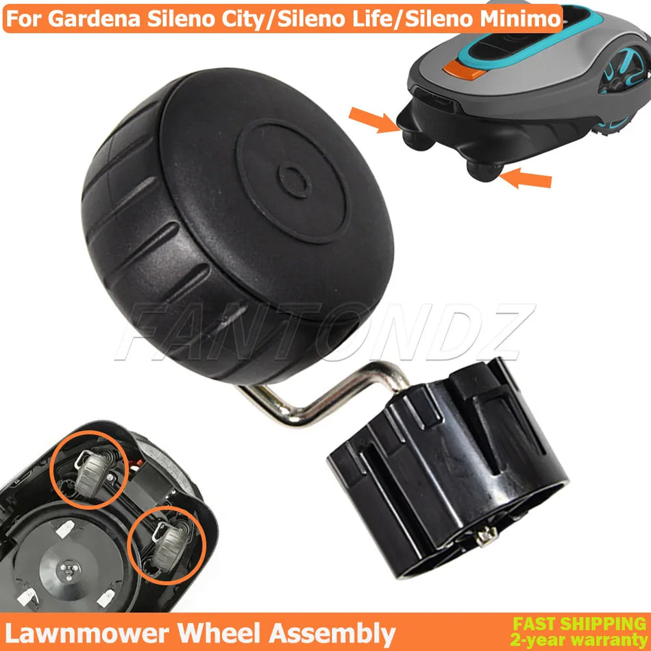 Roda Frontal de Cortador de Relva para Gardena Sileno e Husqvarna 305 310 315 405X