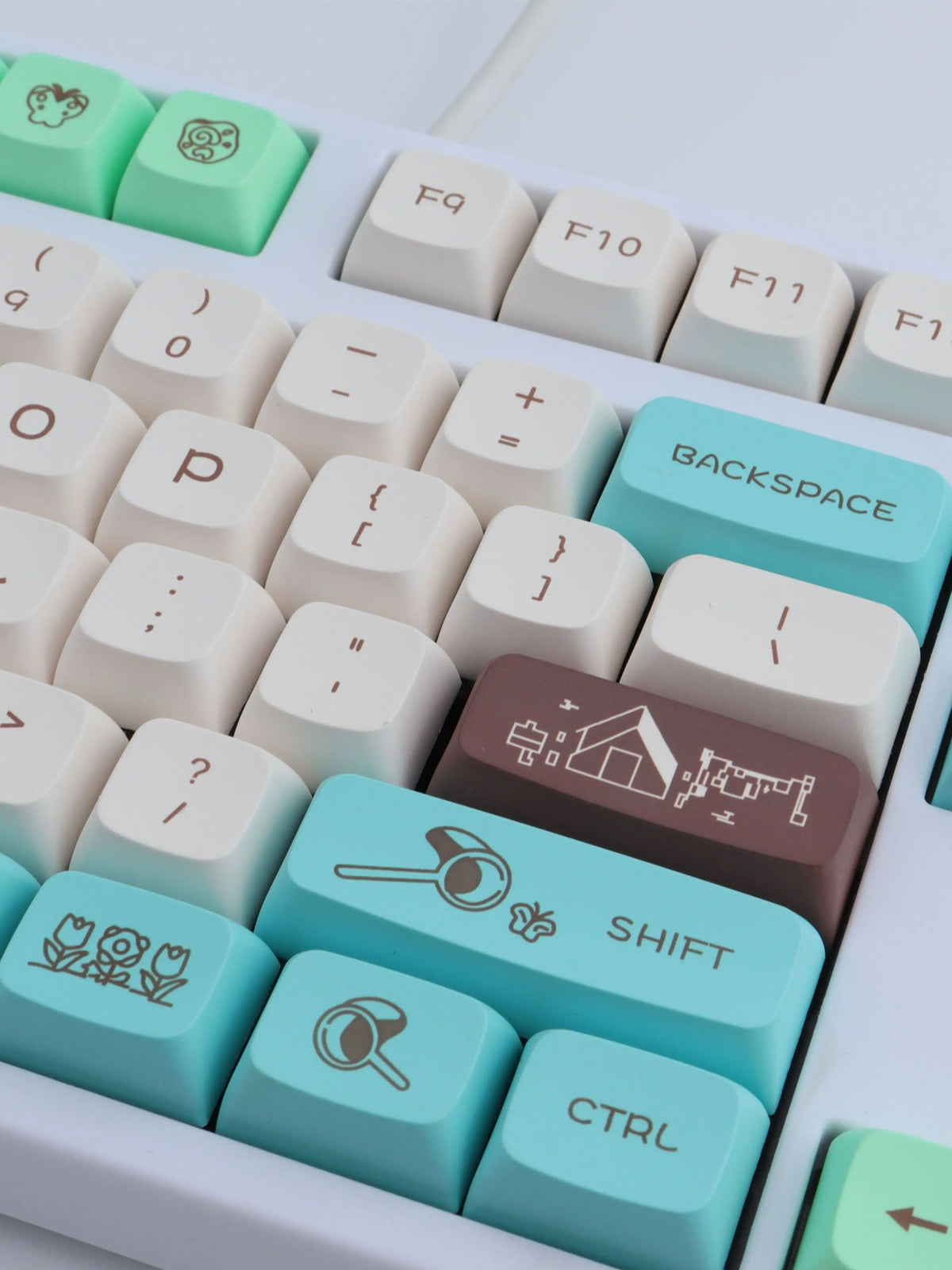 Animal Crossing 143 Key XDA Keycaps &ndash; Sublimation PBT