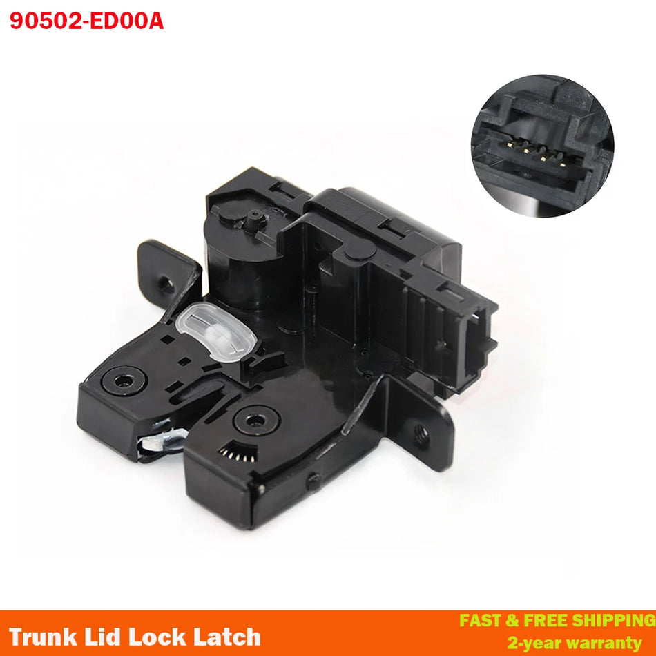 Cerradura de portón trasero para Nissan Micra K12 Qashqai Tiida 90502DX0A