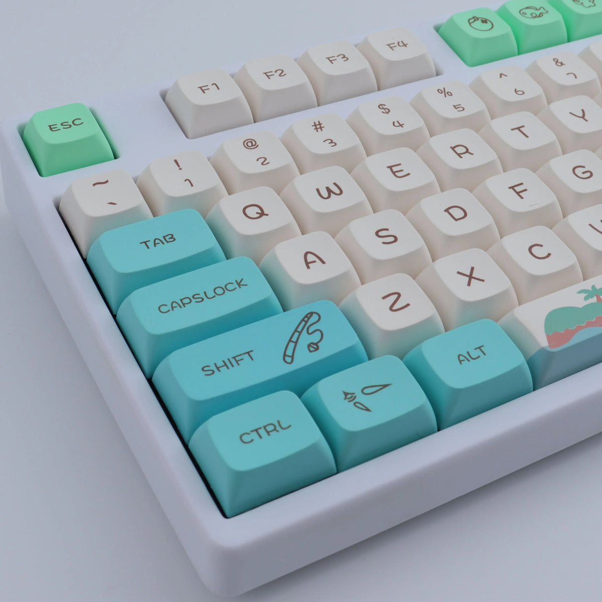 Animal Crossing 143 Key XDA Keycaps &ndash; Sublimation PBT
