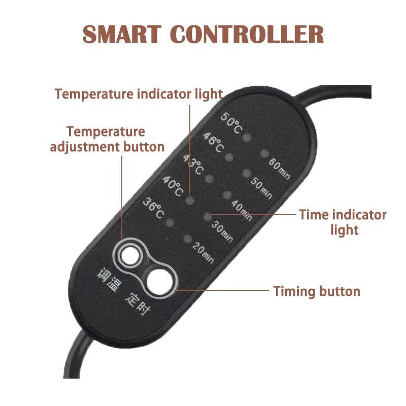 MC-KA0107 &ndash; Eye Massager With Jade Tourmaline Infrared Heat