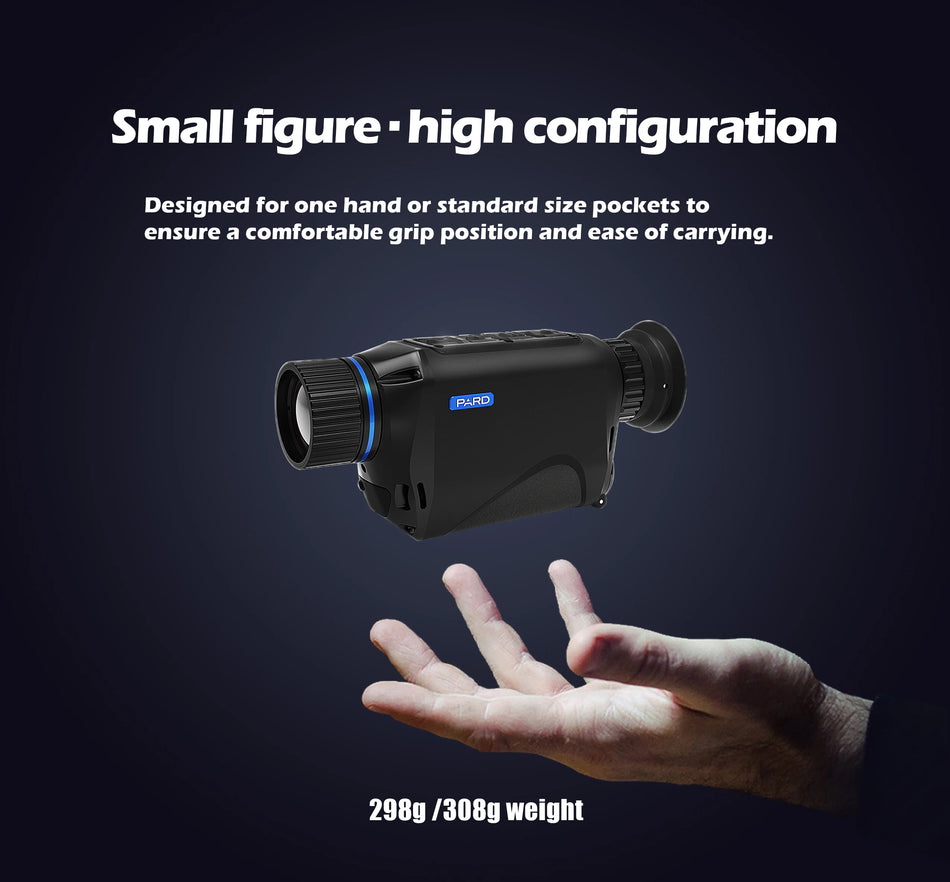 Monóculo Térmico Portátil PARD TA62 para Caça 25mk NETD