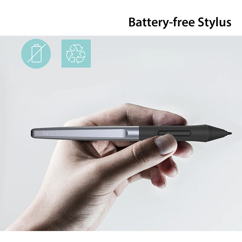 Battery-Free PW100 Stylus for Huion Tablets HS64, Compatible