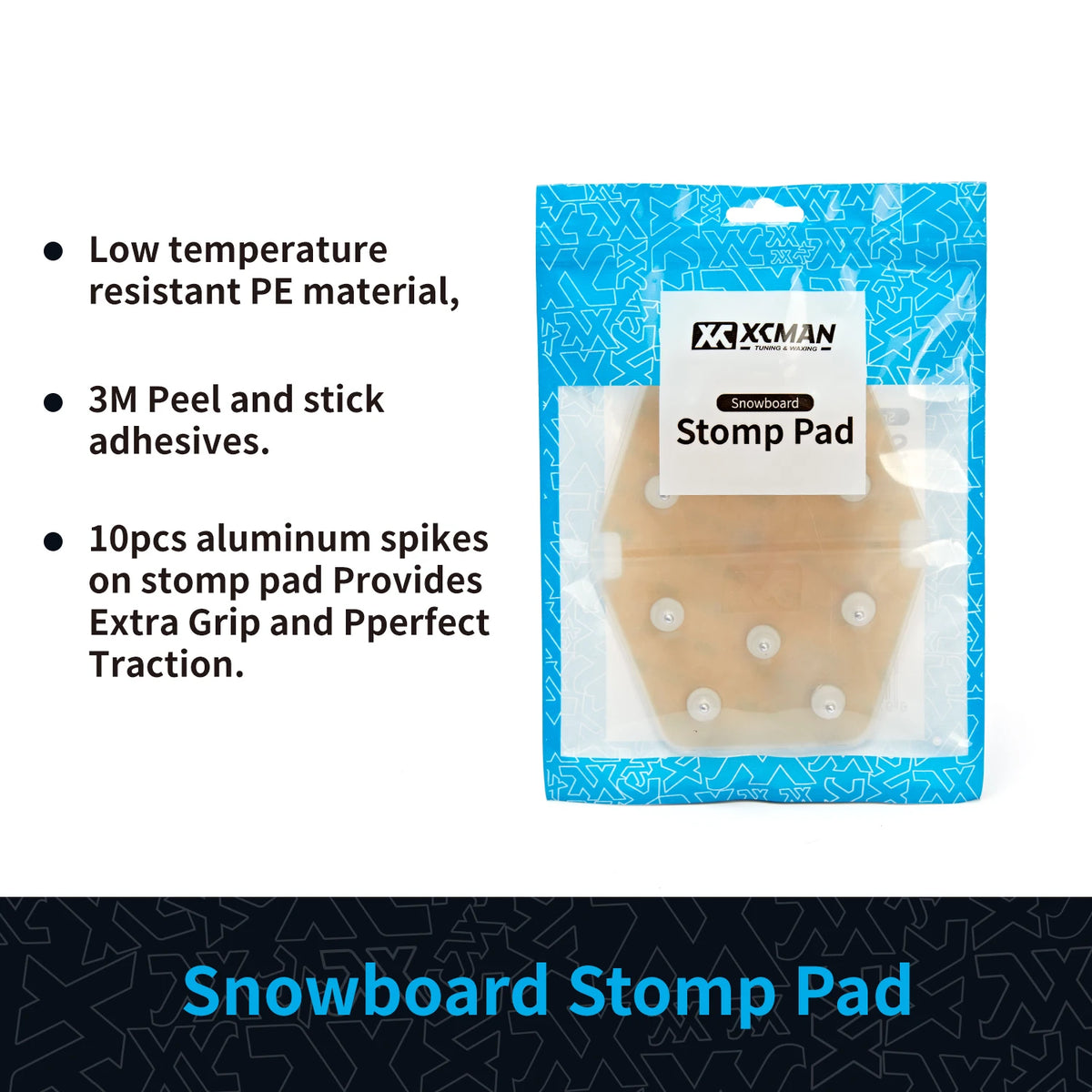 XCMAN ACS-14-5 Spike Stomp Pad &ndash; With 3M Adhesives