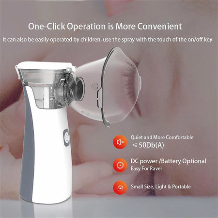 JYHealth Nebulizer N2 &ndash; Ultra Quiet Portable Inhaler