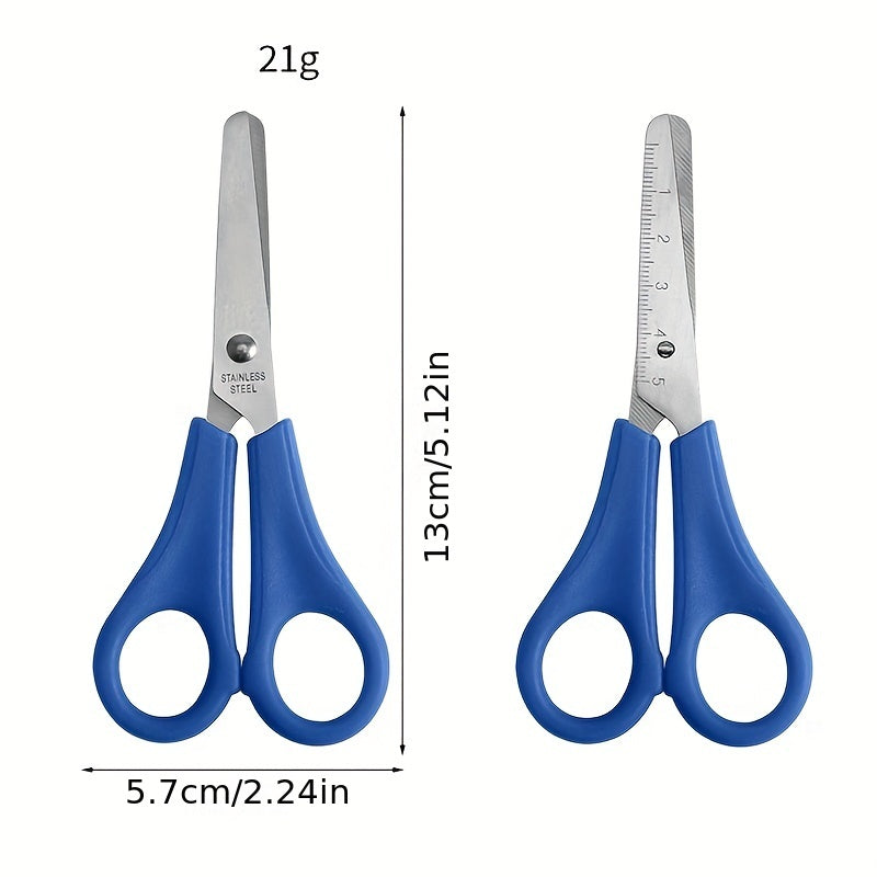 Stainless Steel Scissors with Ruler - Cyprus