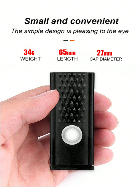 Super Bright USB Rechargeable Front Bike Light for Night Riding