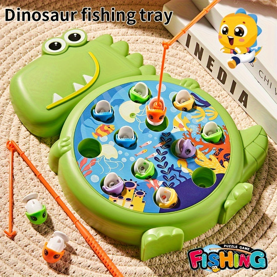 Dinosaur Fishing Plate Toy