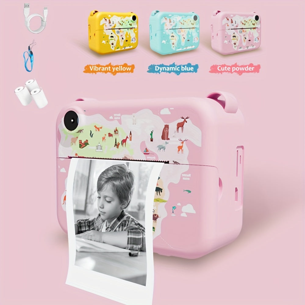 Toddler Instant Print Camera HD Digital Video Baby Toy