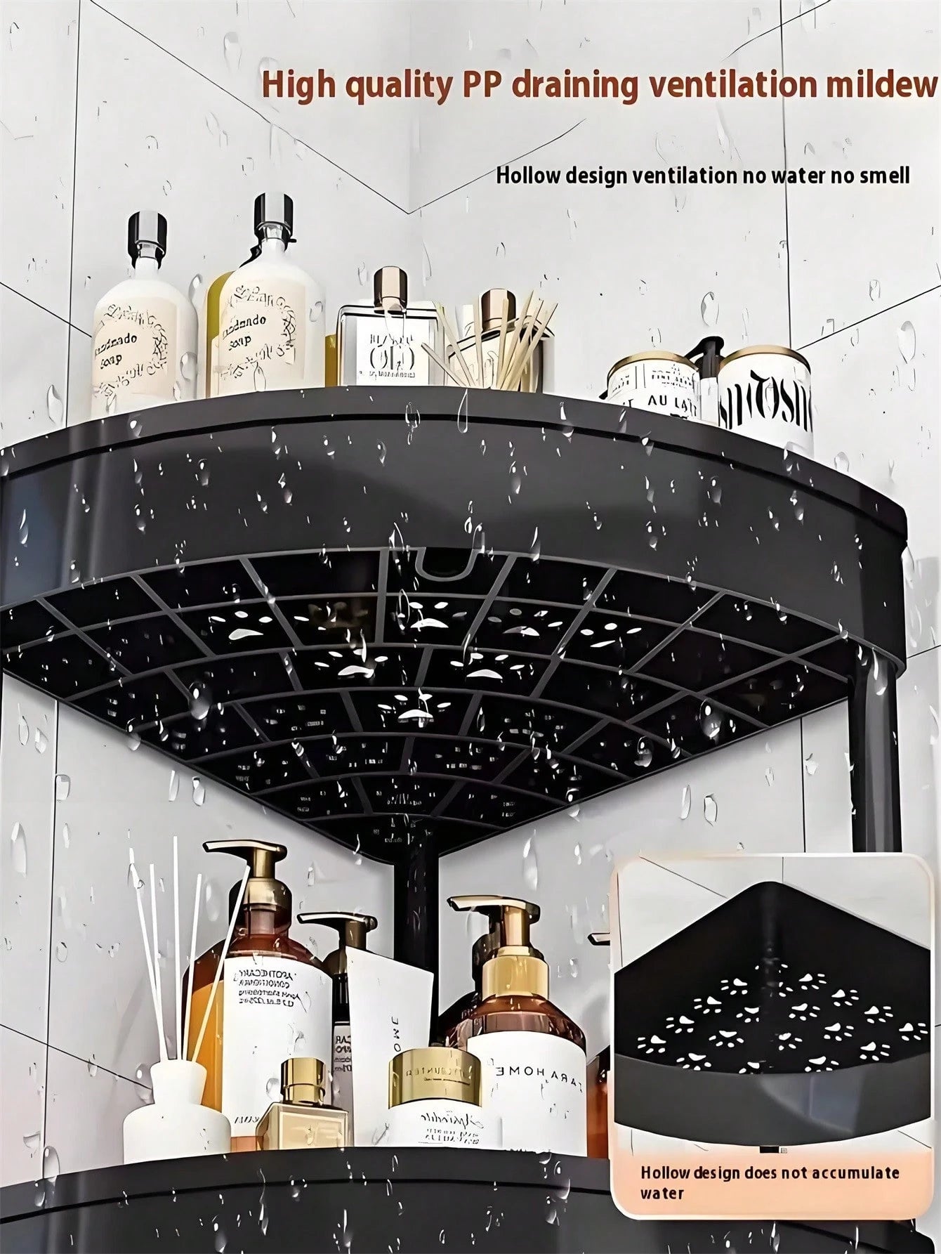 Multicolour Rolling Storage Cart - Space-Saving Organizer for Home &amp; Office