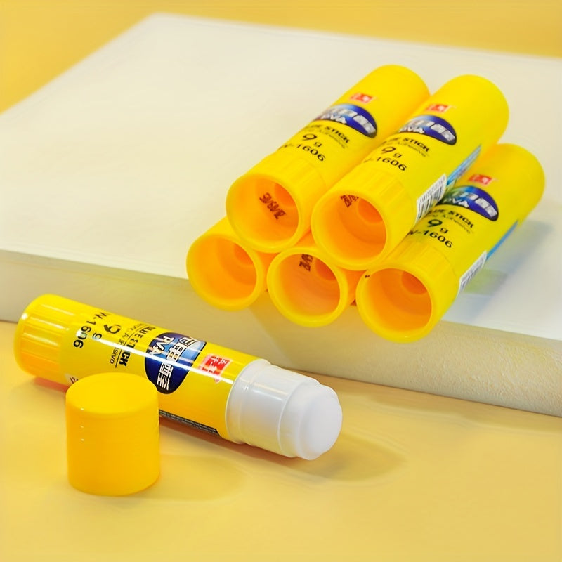 Vanishing Color School Glue Stick - High Viscosity DIY - Washable - 36g, 12 Sticks - Cyprus