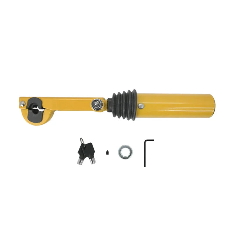 Adjustable Car Gear Lock &amp;amp; Retractable Handbrake Security