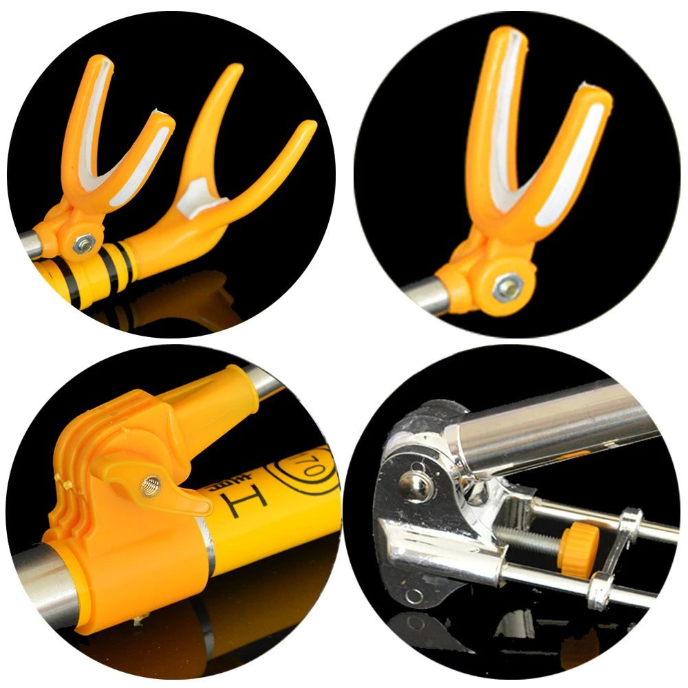 Adjustable Carbon Fiber Fishing Rod Holder: Telescopic Stand Bracket