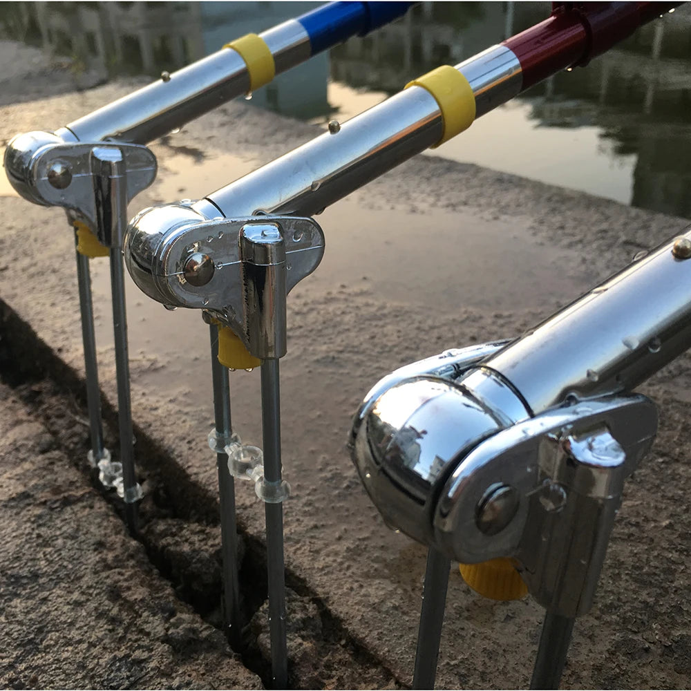 Adjustable Carbon Fiber Fishing Rod Holder: Telescopic Stand Bracket