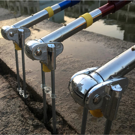 Adjustable Carbon Fiber Fishing Rod Holder: Telescopic Stand Bracket