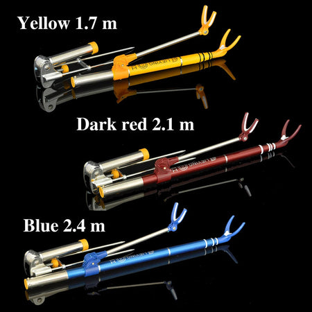 Adjustable Carbon Fiber Fishing Rod Holder: Telescopic Stand Bracket