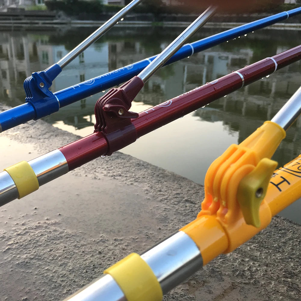 Adjustable Carbon Fiber Fishing Rod Holder: Telescopic Stand Bracket