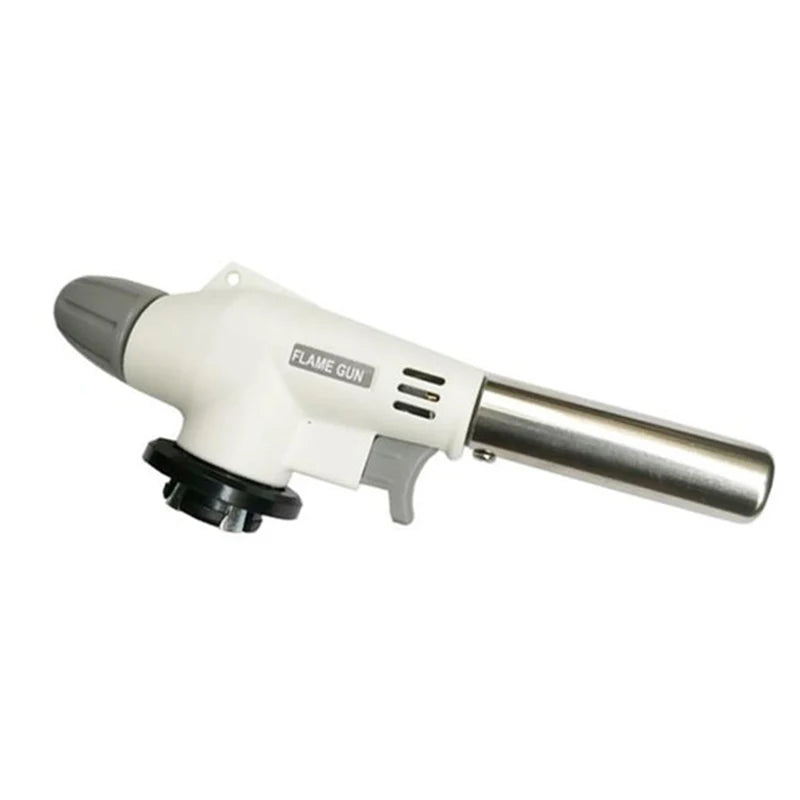 Adjustable Flame Butane Gas Torch for BBQ, Camping, and Cooking flamethrower head