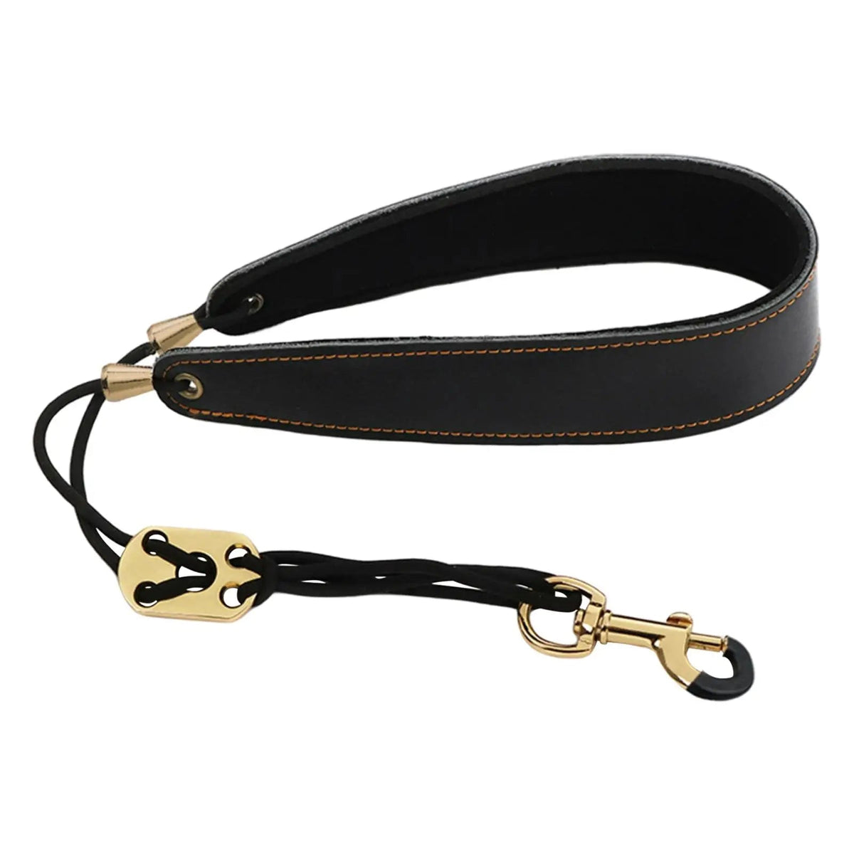 Adjustable Leather Sax Neck Strap: Comfort and Support for Saxophone Players