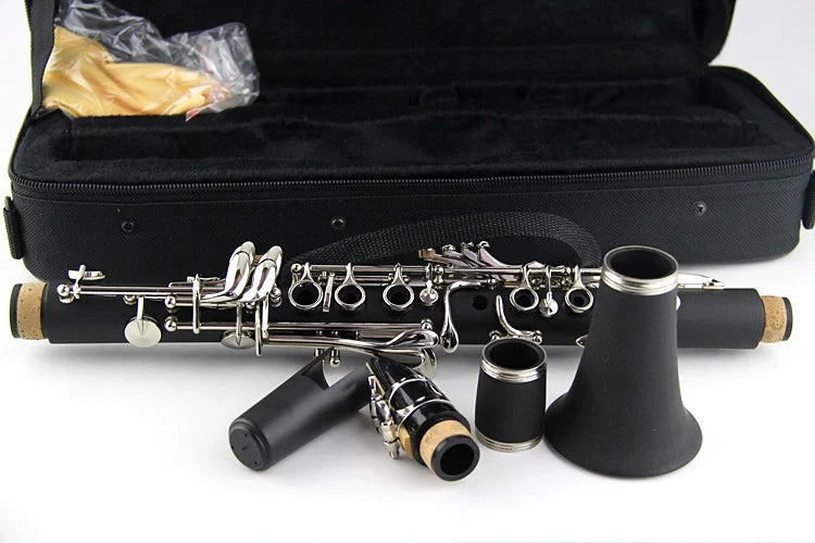 Advanced Eb Key Ebonite Clarinet by Xinshengchangxiang
