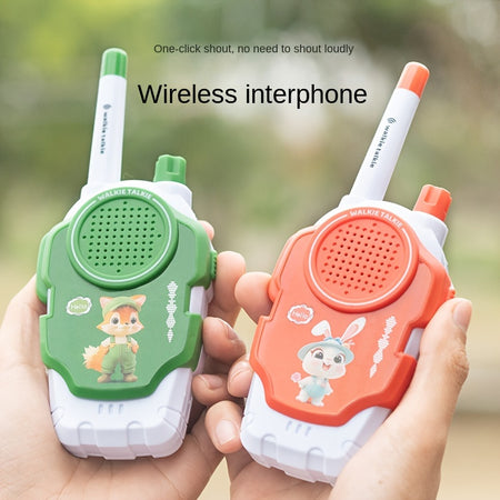 Kids 2pcs Wireless Walkie-talkie Set - Fun Parent-child Interaction Indoor Family Game Outdoor Toys