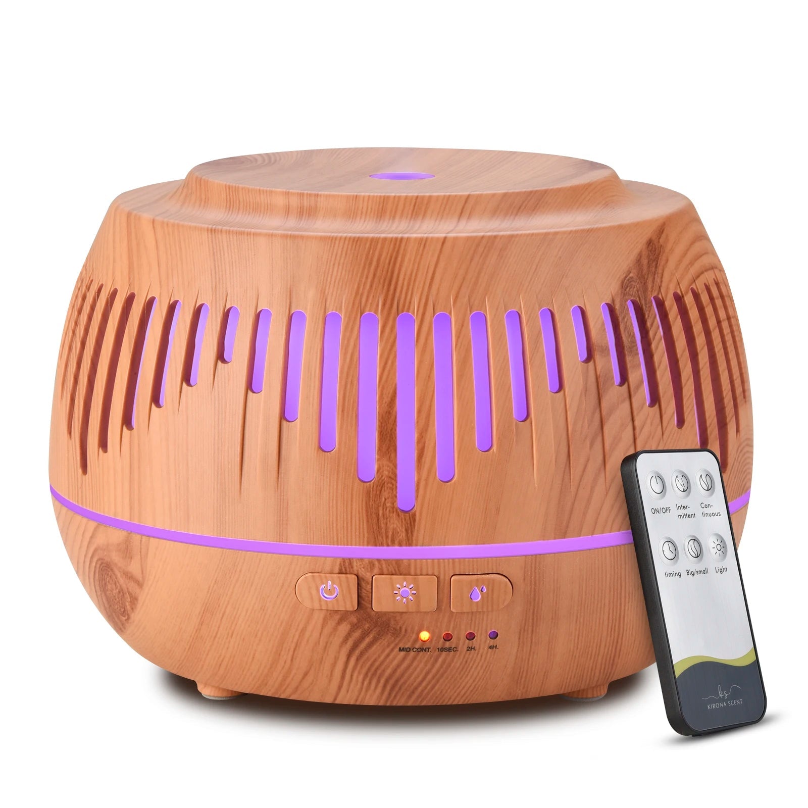 Air Aroma Ultrasonic Humidifier with LED Lights &amp;amp; Remote Control 2051 Light Grain / UK / CHINA