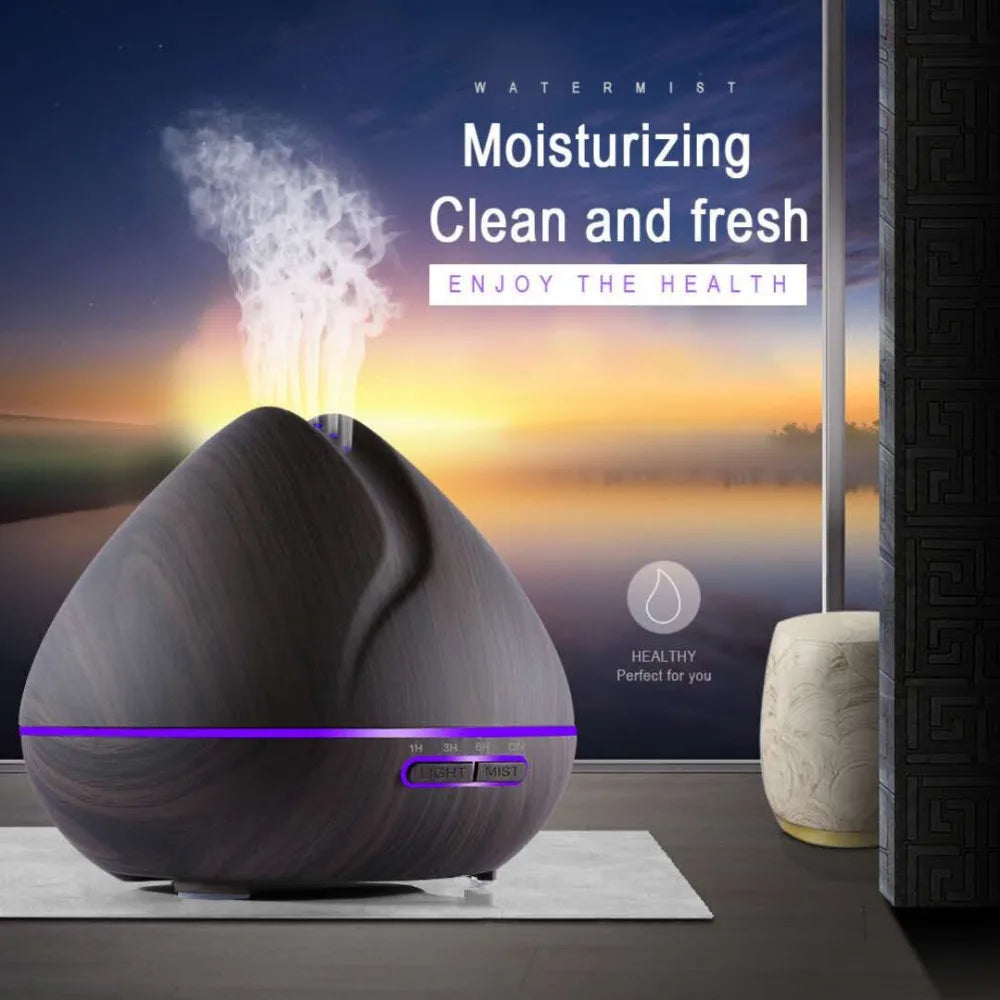 Air Aroma Ultrasonic Humidifier with LED Lights &amp;amp; Remote Control