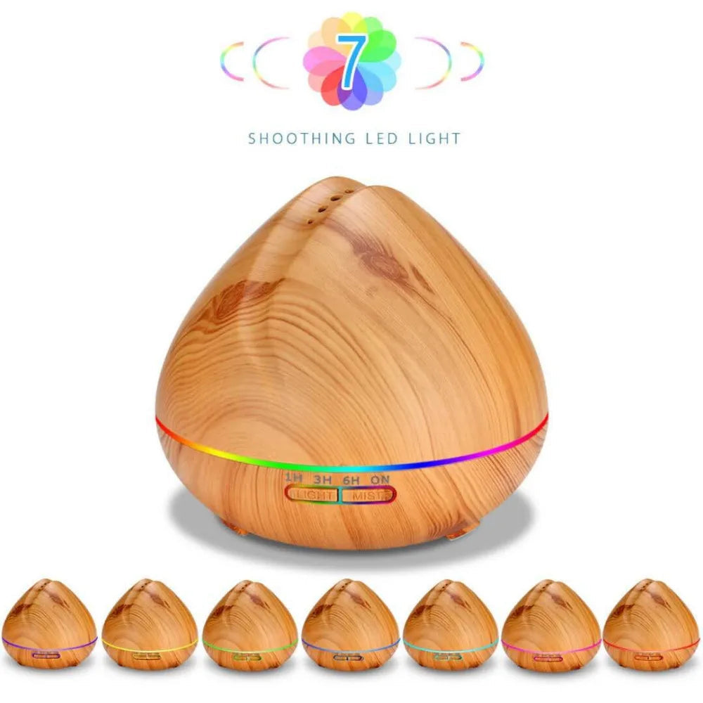Air Aroma Ultrasonic Humidifier with LED Lights &amp;amp; Remote Control