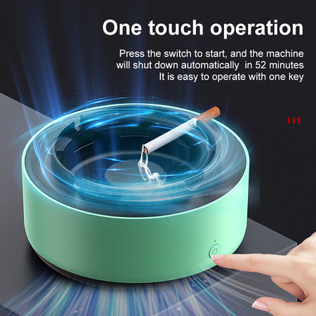 Air Purifier Ashtray Intelligent Electronic Ashtray For Filtering Second-Hand Smoke From Cigarettes Remove Smoking Home Office 4