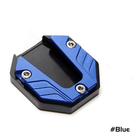 Aluminum Alloy Motorcycle Bike Kickstand Extender Foot Side Stand Extension Foot Pad Support Plate Motorbike Accessories