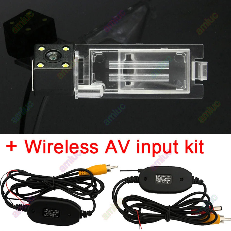 Amluc For Dodge Caliber 2007 2008 2009 2010 2011 2012 Car Back up off Rear View Reverse Wireless Vehicle Parking Fisheye Camera
