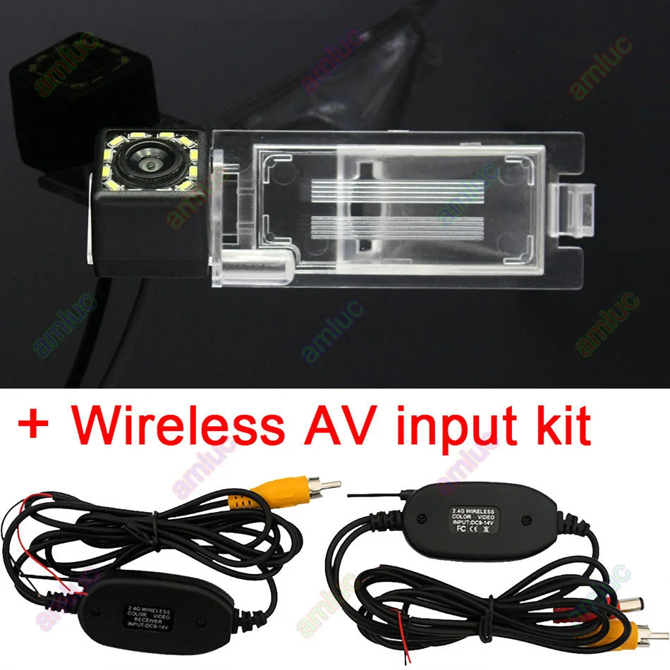 Amluc For Dodge Caliber 2007 2008 2009 2010 2011 2012 Car Back up off Rear View Reverse Wireless Vehicle Parking Fisheye Camera