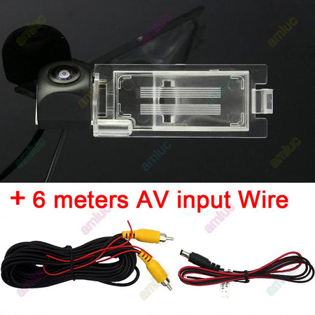 Amluc For Dodge Caliber 2007 2008 2009 2010 2011 2012 Car Back up off Rear View Reverse Wireless Vehicle Parking Fisheye Camera