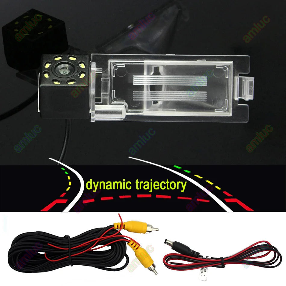 Amluc For Dodge Caliber 2007 2008 2009 2010 2011 2012 Car Back up off Rear View Reverse Wireless Vehicle Parking Fisheye Camera