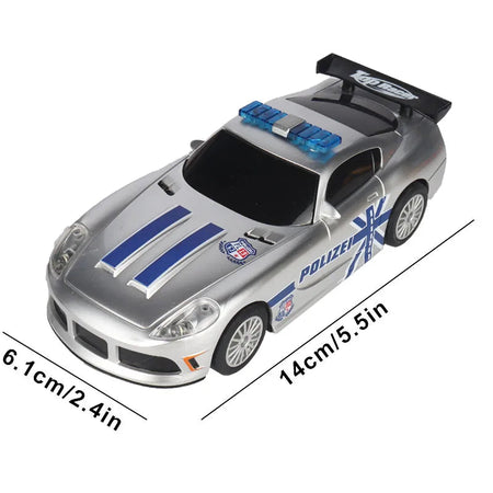Analog Slot Car 1 32 Scale Racing Police Toy For Children Electric Race Track CAR 11