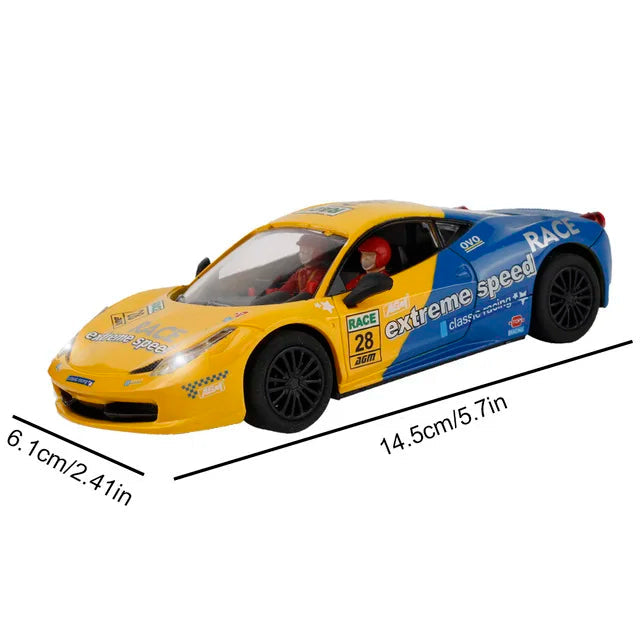 Analog Slot Car 1 32 Scale Racing Police Toy For Children Electric Race Track CAR 15