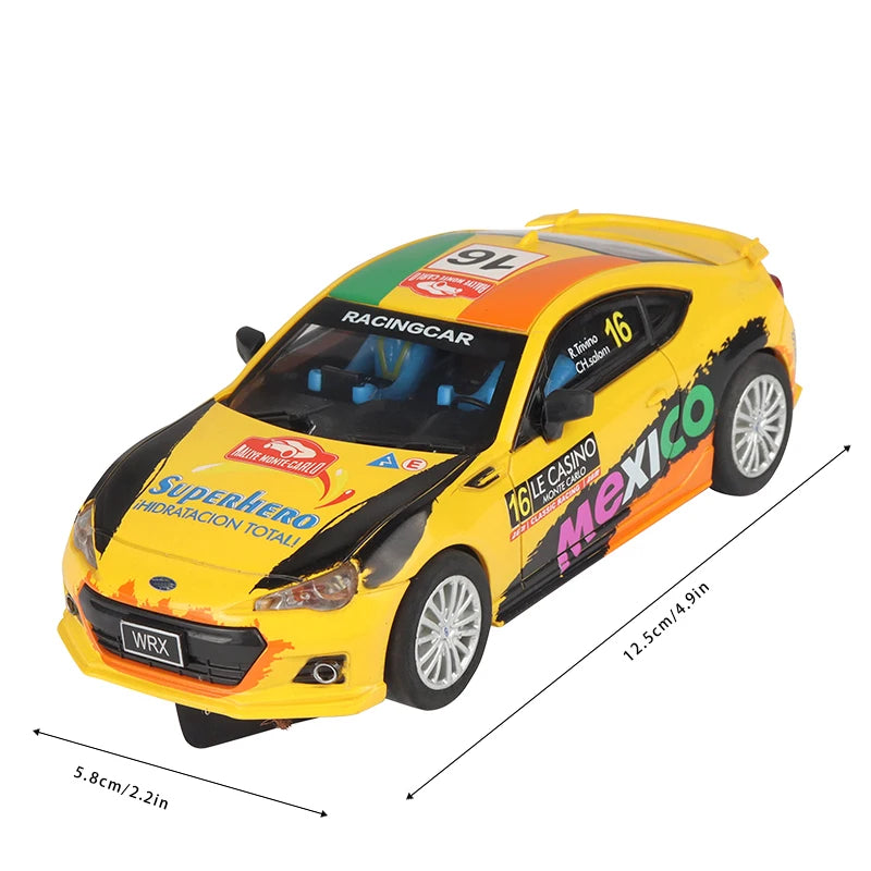 Analog Slot Car 1 32 Scale Racing Police Toy For Children Electric Race Track CAR 4