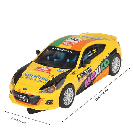 Analog Slot Car 1 32 Scale Racing Police Toy For Children Electric Race Track CAR 4