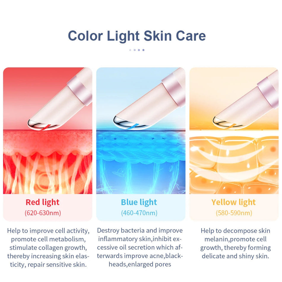 ANLAN Electric EMS Eye Massager Eye SkinCare Anti Age Wrinkle Skin Care Tool Vibration 45u2103 Hot Massage Relax Eyes Photo Therapy