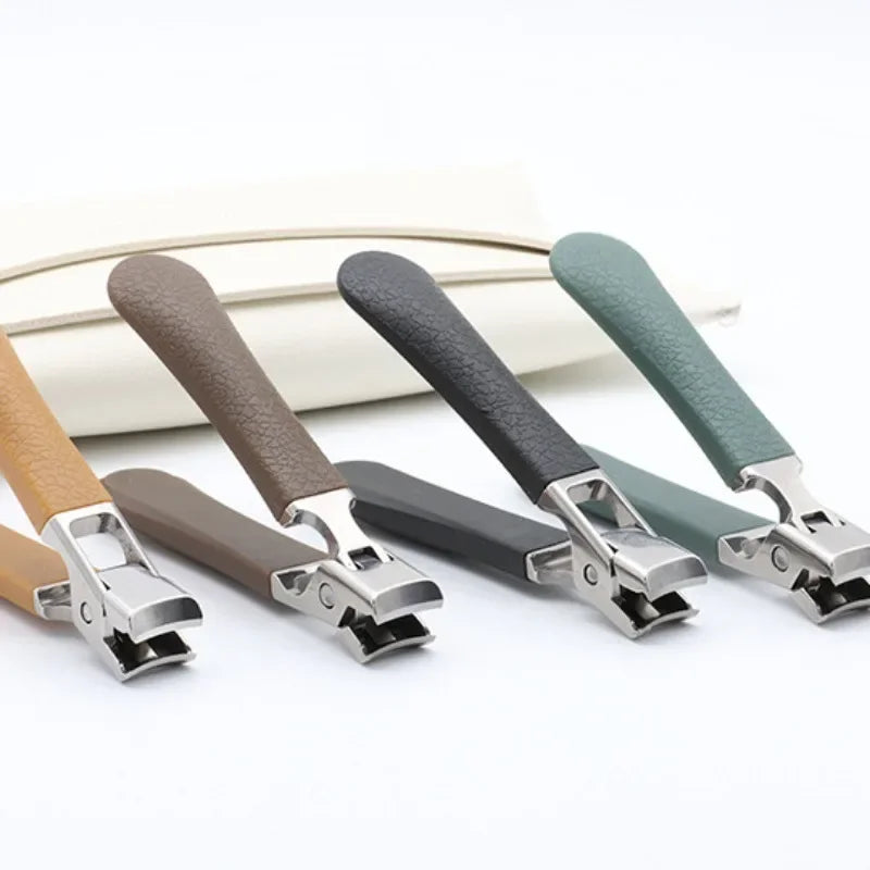 Anti-splash Nail Clippers Thick Hard Toenail Special Stainless Steel Wide Jaw Opening Manicure Fingernail Cutter Tools