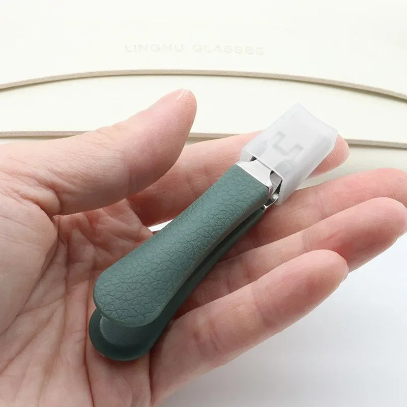 Anti-splash Nail Clippers Thick Hard Toenail Special Stainless Steel Wide Jaw Opening Manicure Fingernail Cutter Tools